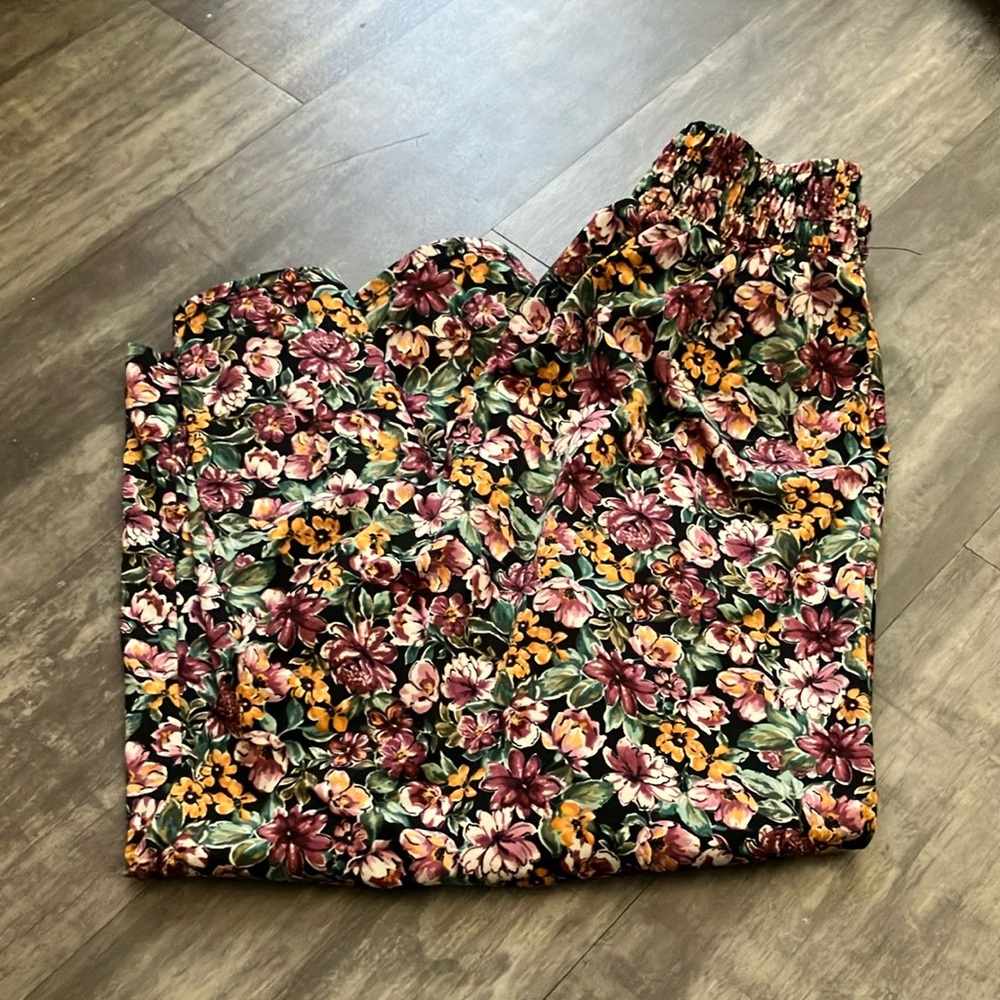 Beautees Floral Kids Casual Bottoms